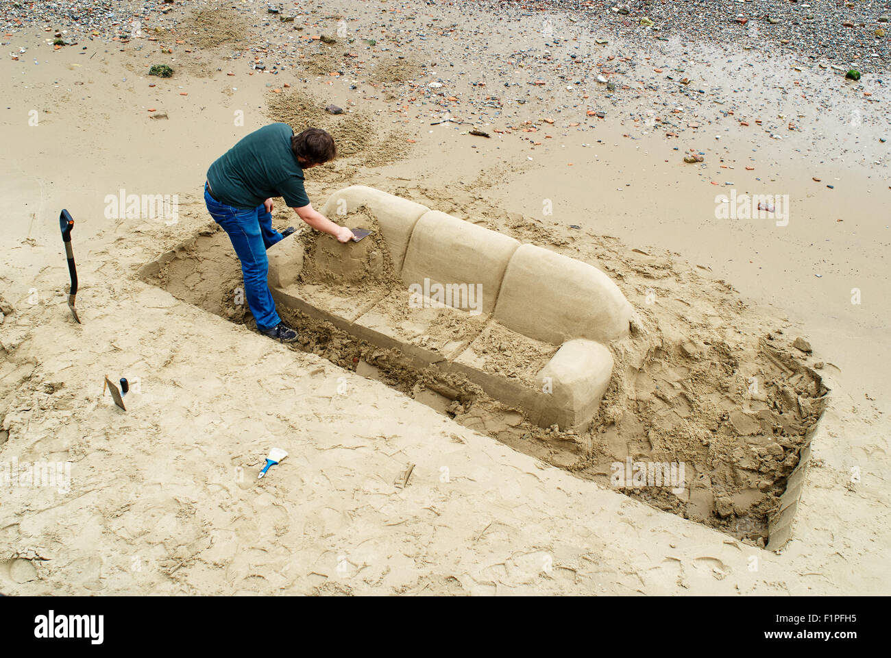 Sand Couch, River Thames, London, England Stock Photo Alamy