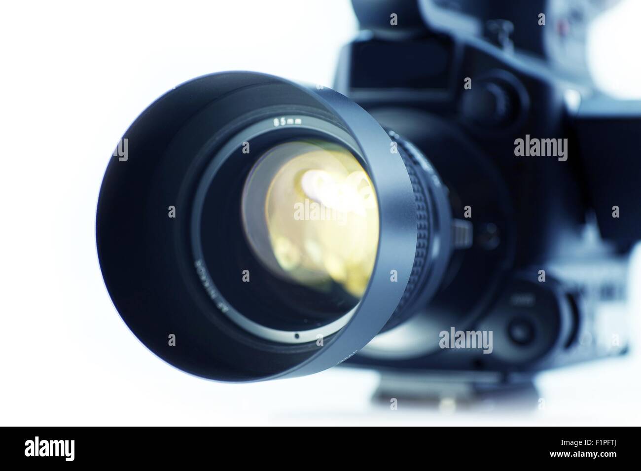 Video Camera Lens Video Optics. Videography Equipment. 4/3 Sensor