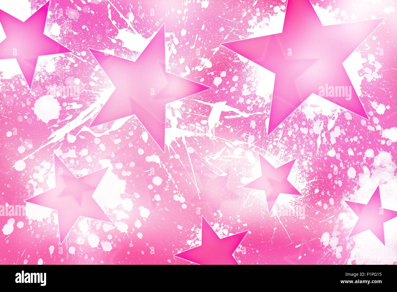Pink  White Stars Glitter Wallpaper  Jewel by AS Creation
