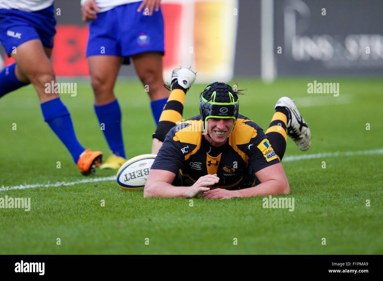 Coventry, UK. 05th Sep, 2015. Rugby World Cup Warm Up. Wasps versus ...