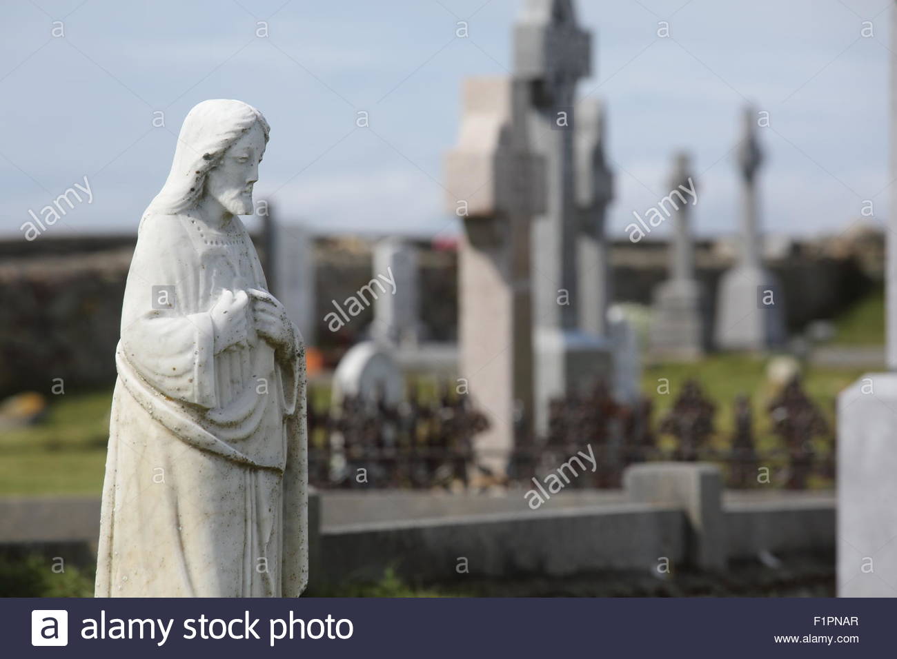 Religious Statue In Ireland High Resolution Stock Photography and