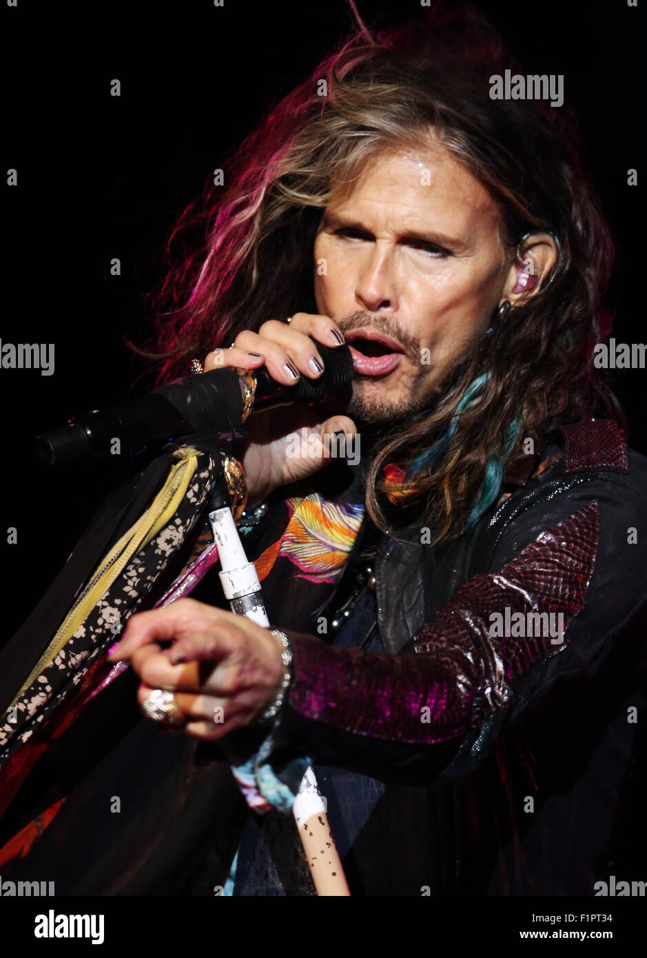 Lead Singer Of Aerosmith Stock Photos & Lead Singer Of Aerosmith Stock