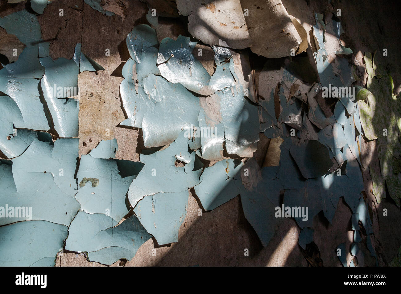 Adhesion paint repair concrete wall hires stock photography and images