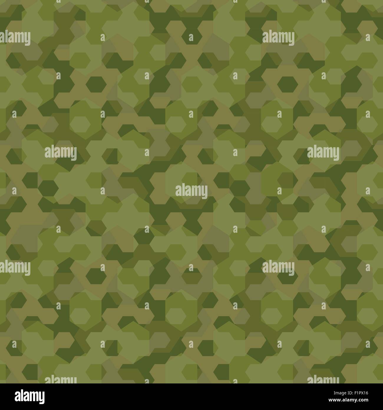 Camouflage geometric hexagon background seamless pattern Stock Vector ...