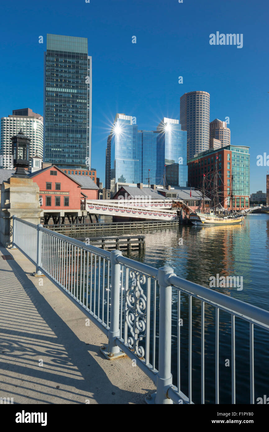 TEA PARTY SHIP MUSEUM ATLANTIC WHARF WATERFRONT FORT POINT CHANNEL ...