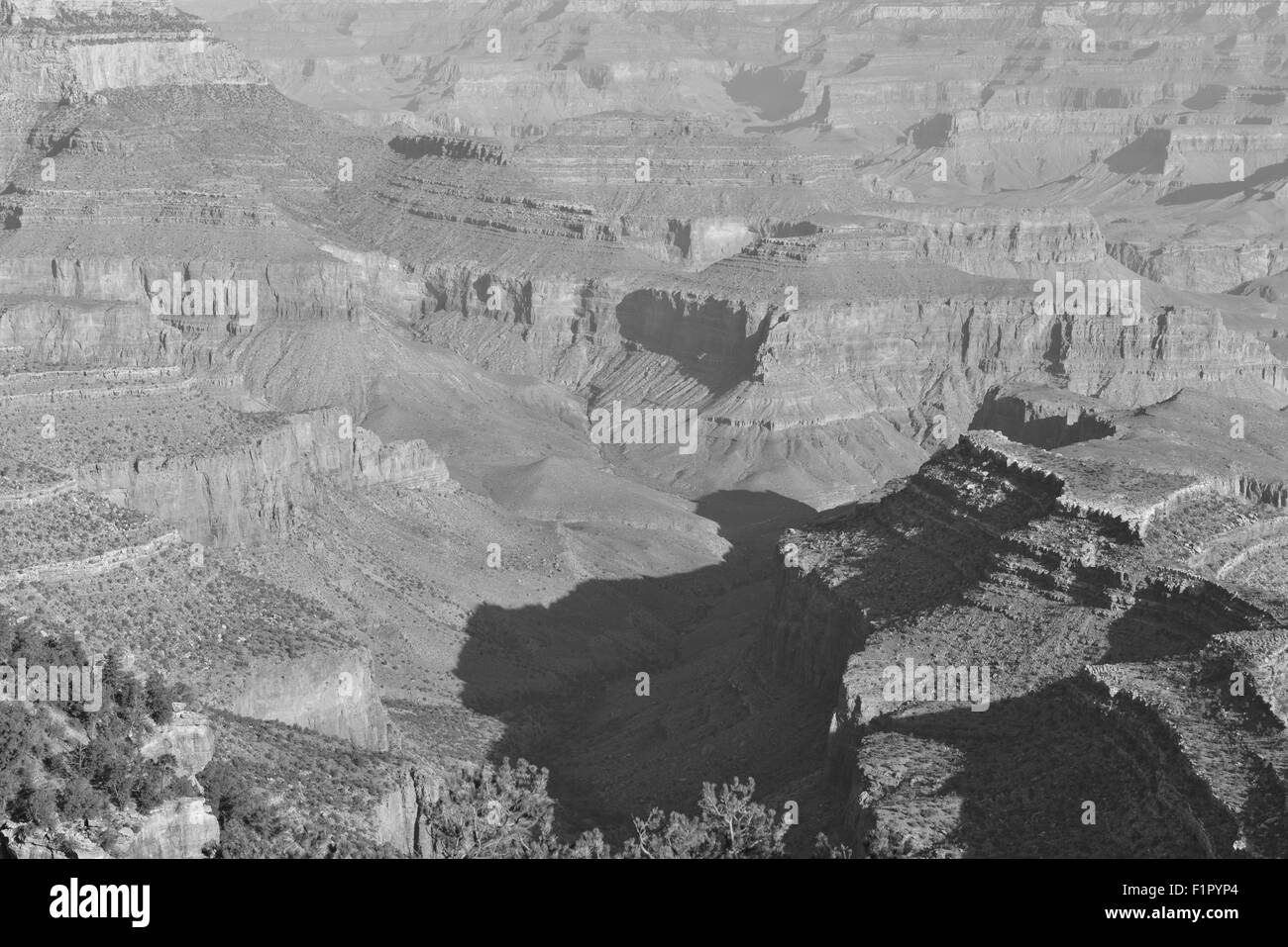 The Grand Canyon at sunrise on an Early September morning Stock Photo ...