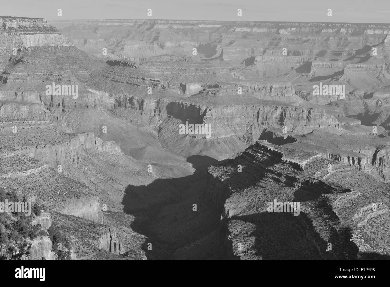 The Grand Canyon at sunrise on an Early September morning Stock Photo ...