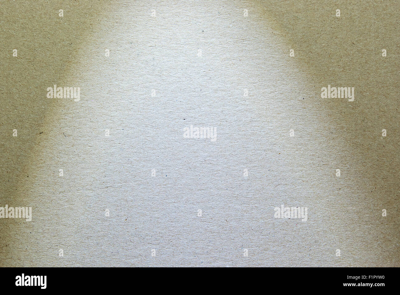cardboard texture with vertically incident light. Old paper texture. Element of design Stock Photo