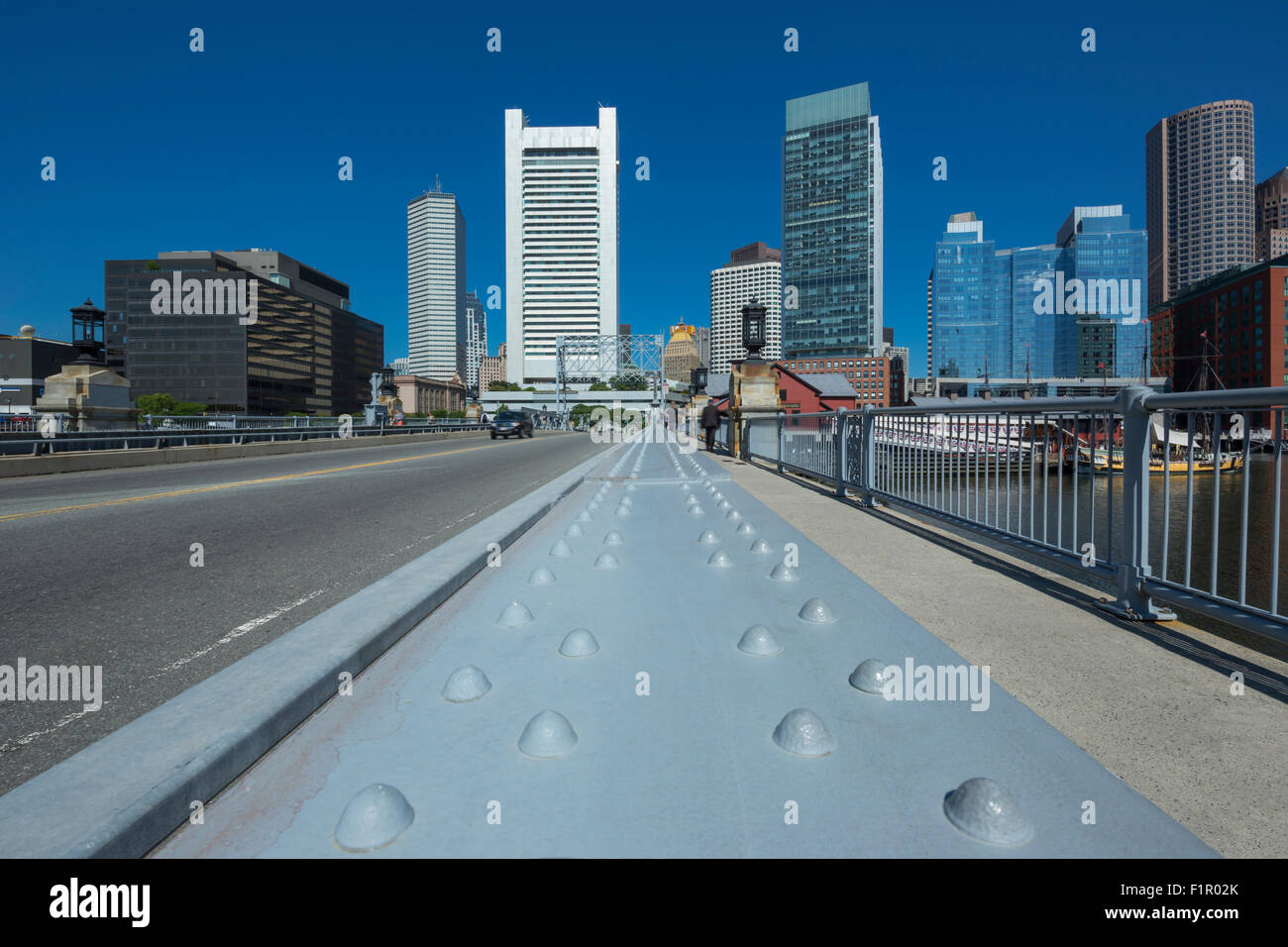 CONGRESS STREET BRIDGE ATLANTIC WHARF SKYLINE FORT POINT CHANNEL INNER