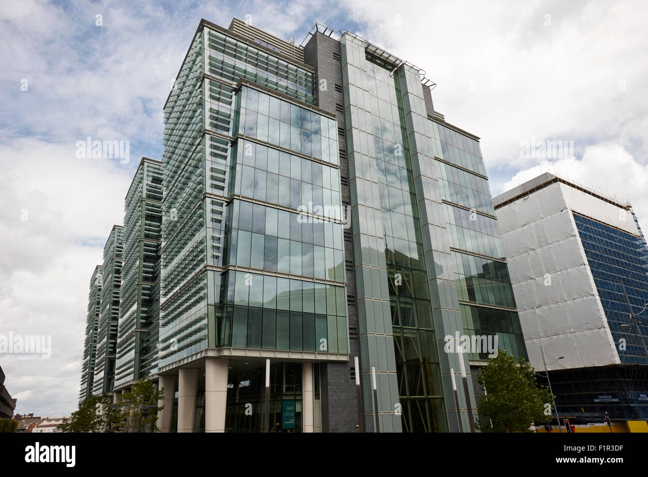 snowhill office development in new financial area of Birmingham UK Stock Photo