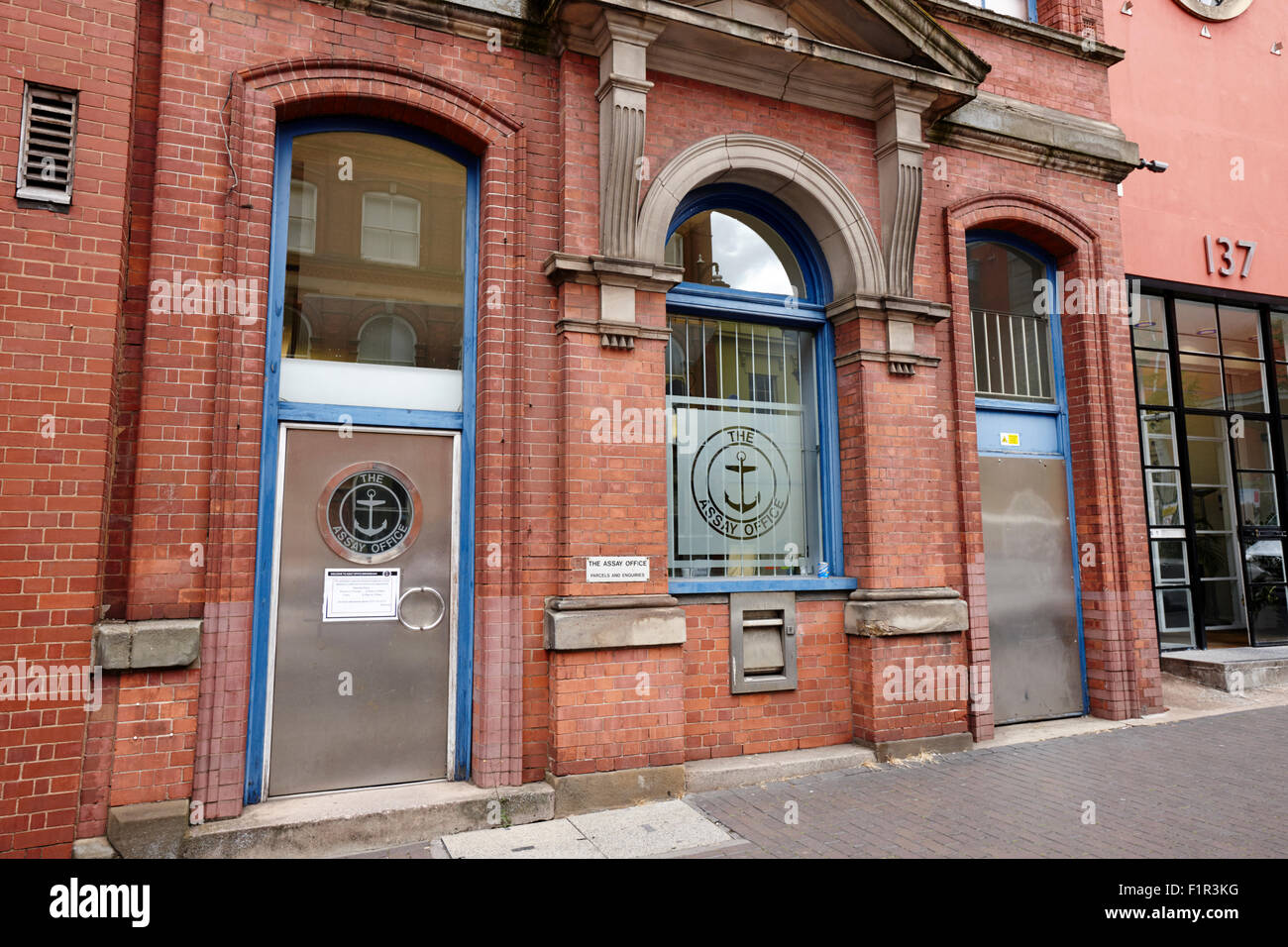 The assay office Birmingham UK Stock Photo Alamy
