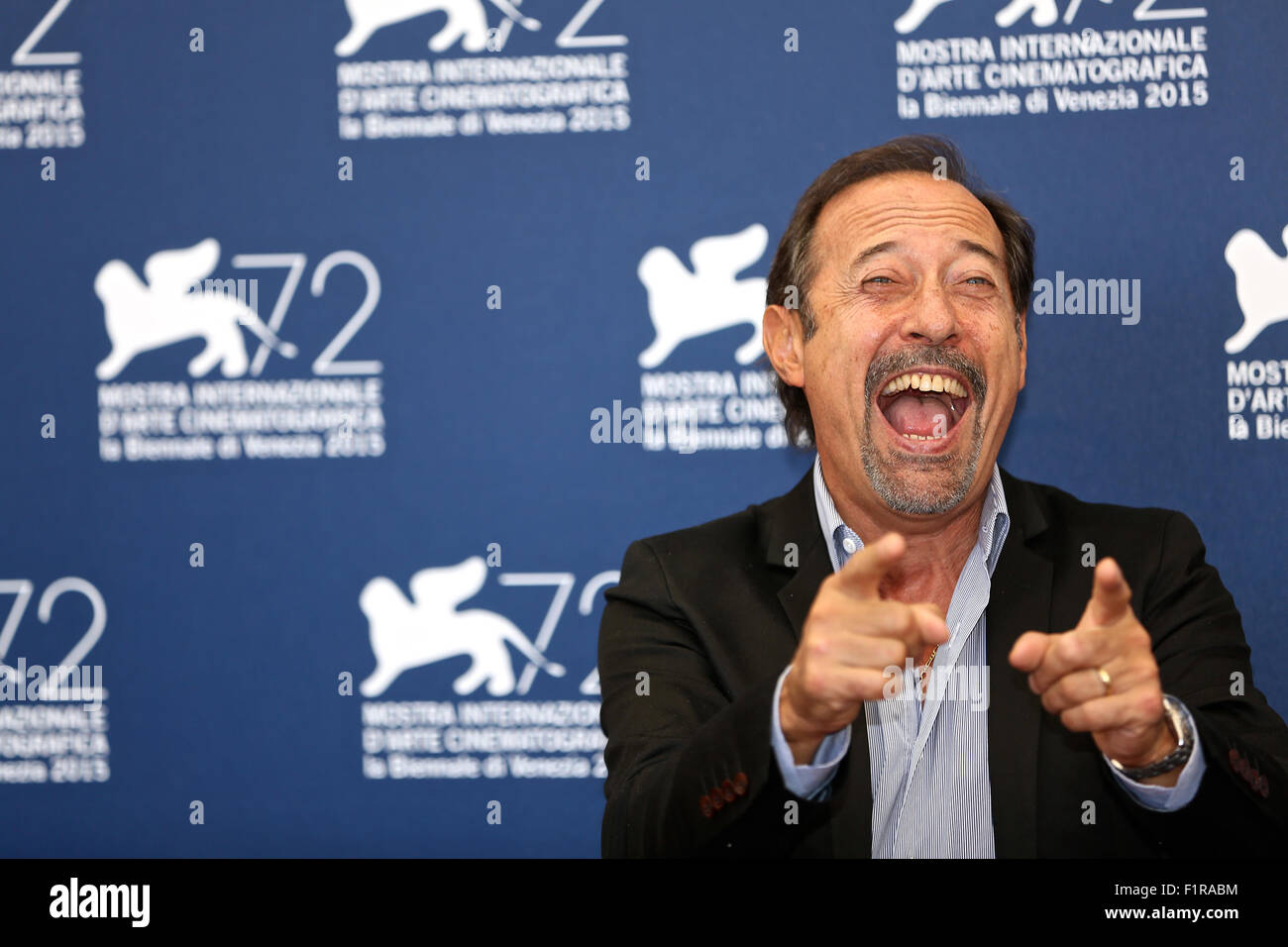 Venice, Italy. 6th Sep, 2015. Actor Guillermo Francella attends the 'El Clan' (The Clan) photocall during the 72nd Venice Film Festival at Palazzo del Casino in Venice, Italy, on September 6, 2015. Credit:  Jin Yu/Xinhua/Alamy Live News Stock Photo