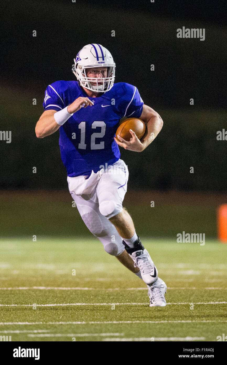 Furman quarterback Reese Hannon (12) during the NCAA college football