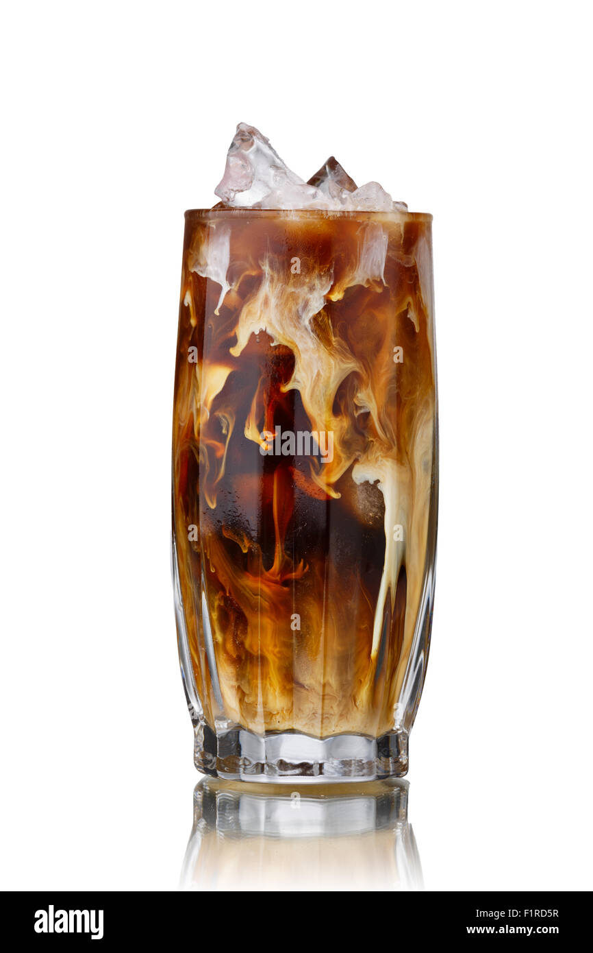 Dublin iced coffee with cream Stock Photo Alamy
