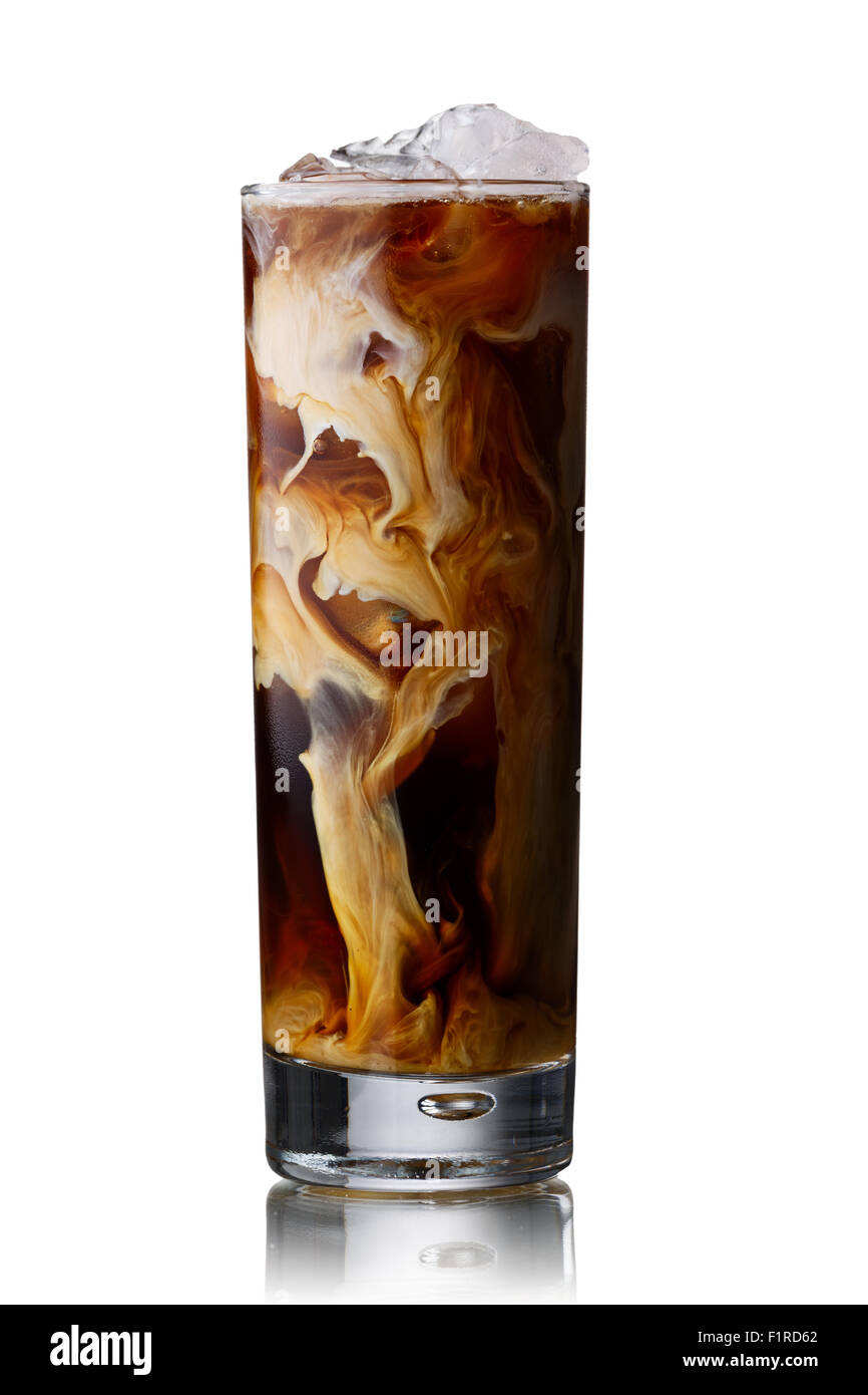 Dublin iced coffee with cream Stock Photo Alamy