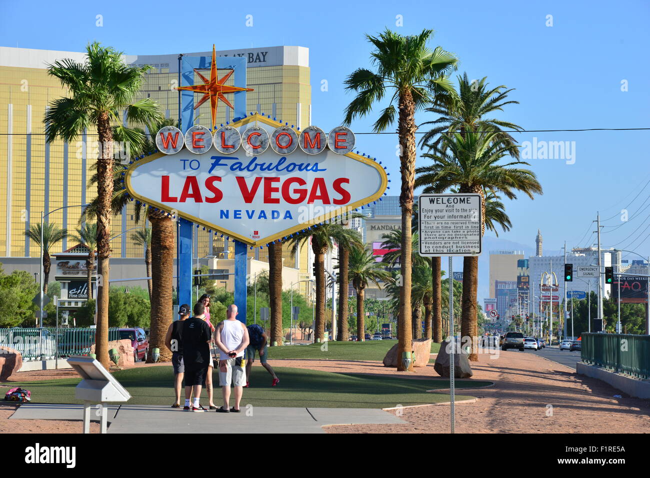 The streets of Las Vegas early in the morning Stock Photo - Alamy