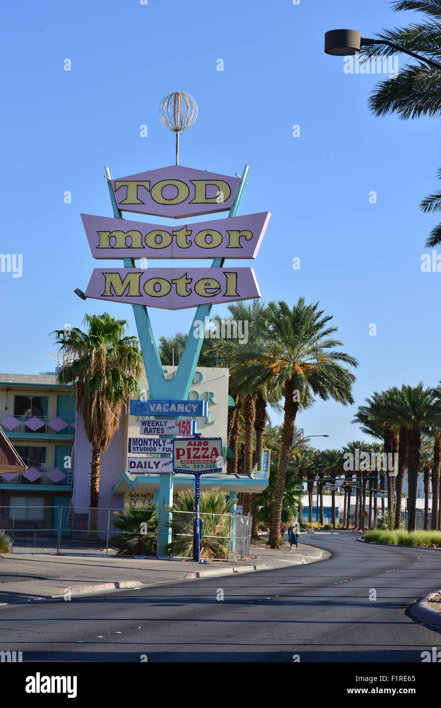 The streets of Las Vegas early in the morning Stock Photo - Alamy