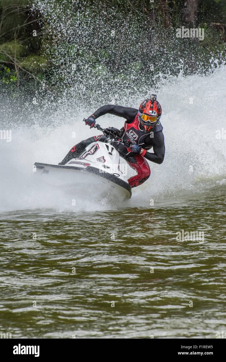 Jet ski racing at Markham Park. Sunrise, Florida Stock Photo Alamy