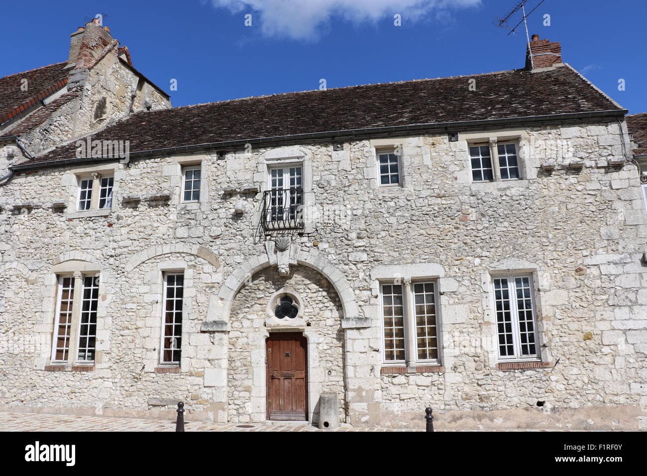 Old building of Provins Stock Photo