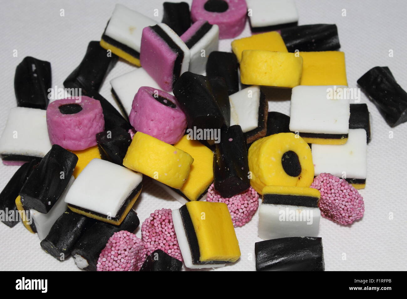 Liquorice allsorts Stock Photo Alamy