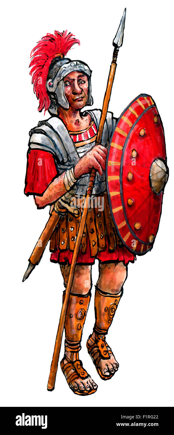 Roman soldier Stock Photo