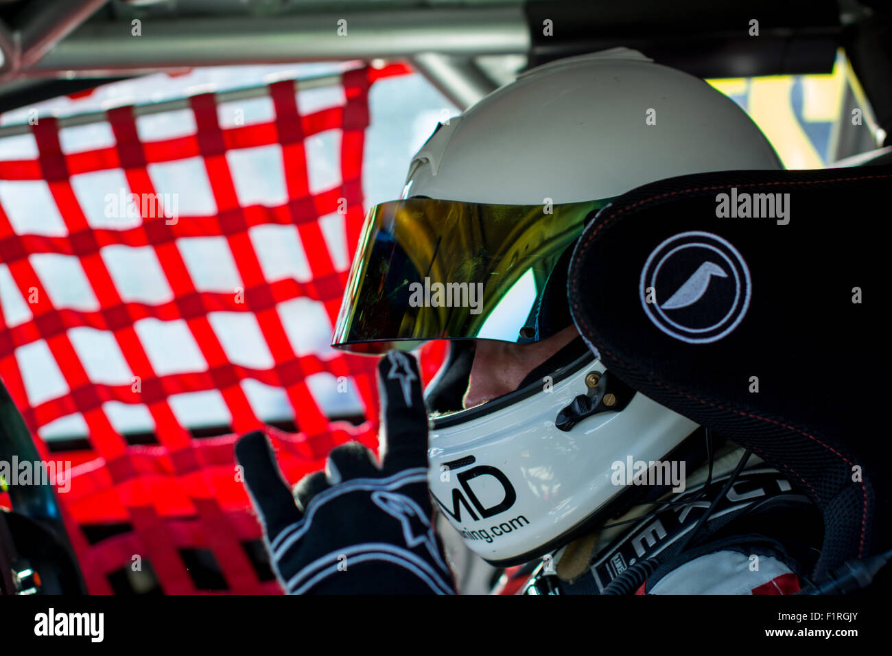 Mike Bushell Racing Rockingham Speedway, UK. 6th Sep, 2015. Mike Bushell and AmD Tuning.com ...