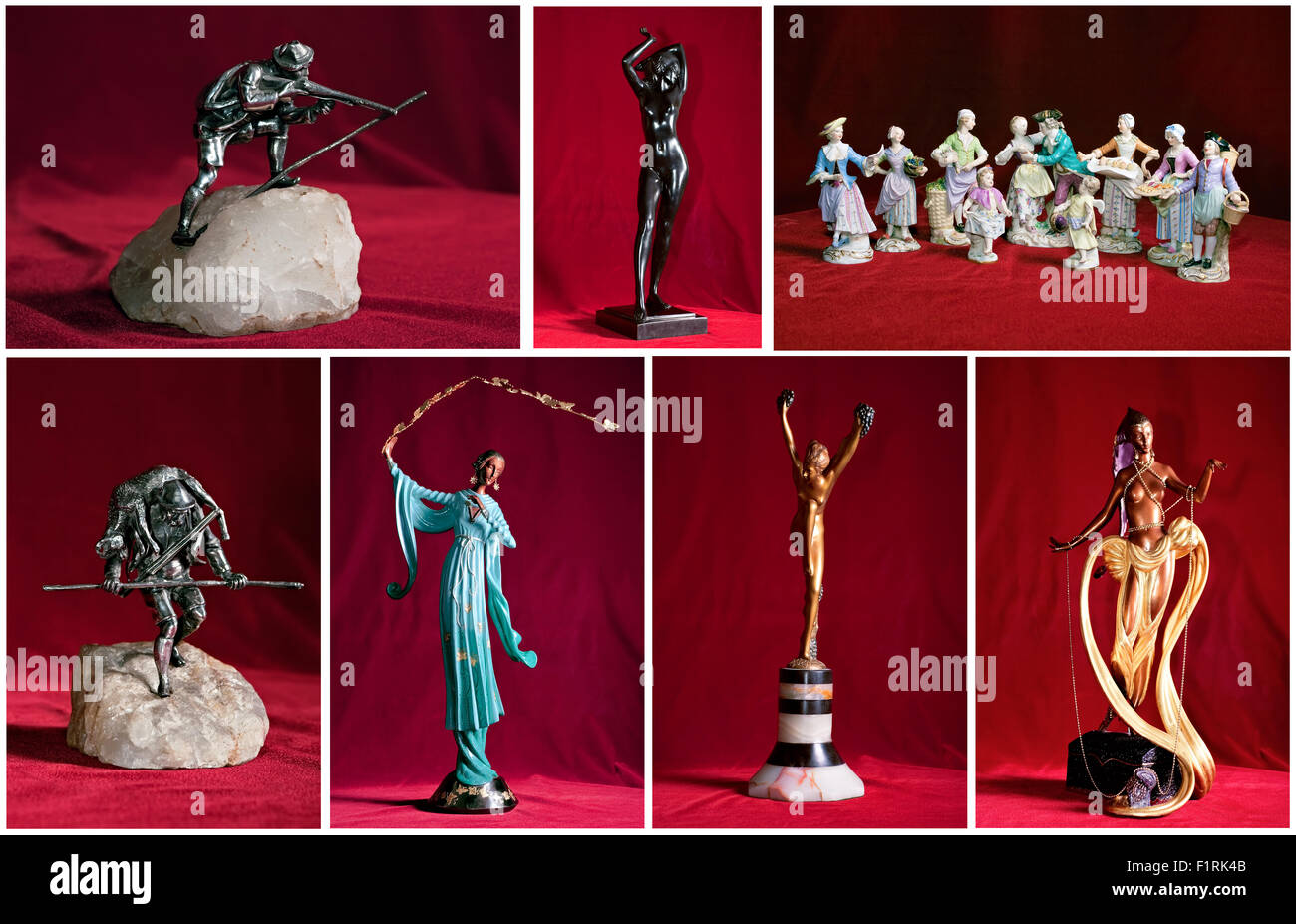 Vintage figurines hires stock photography and images Alamy