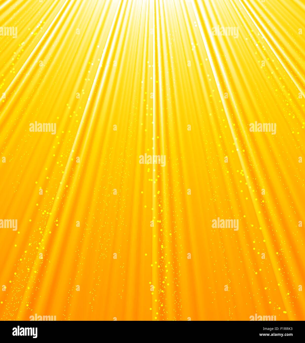 Abstract orange background with sun light rays Stock Vector Image & Art ...