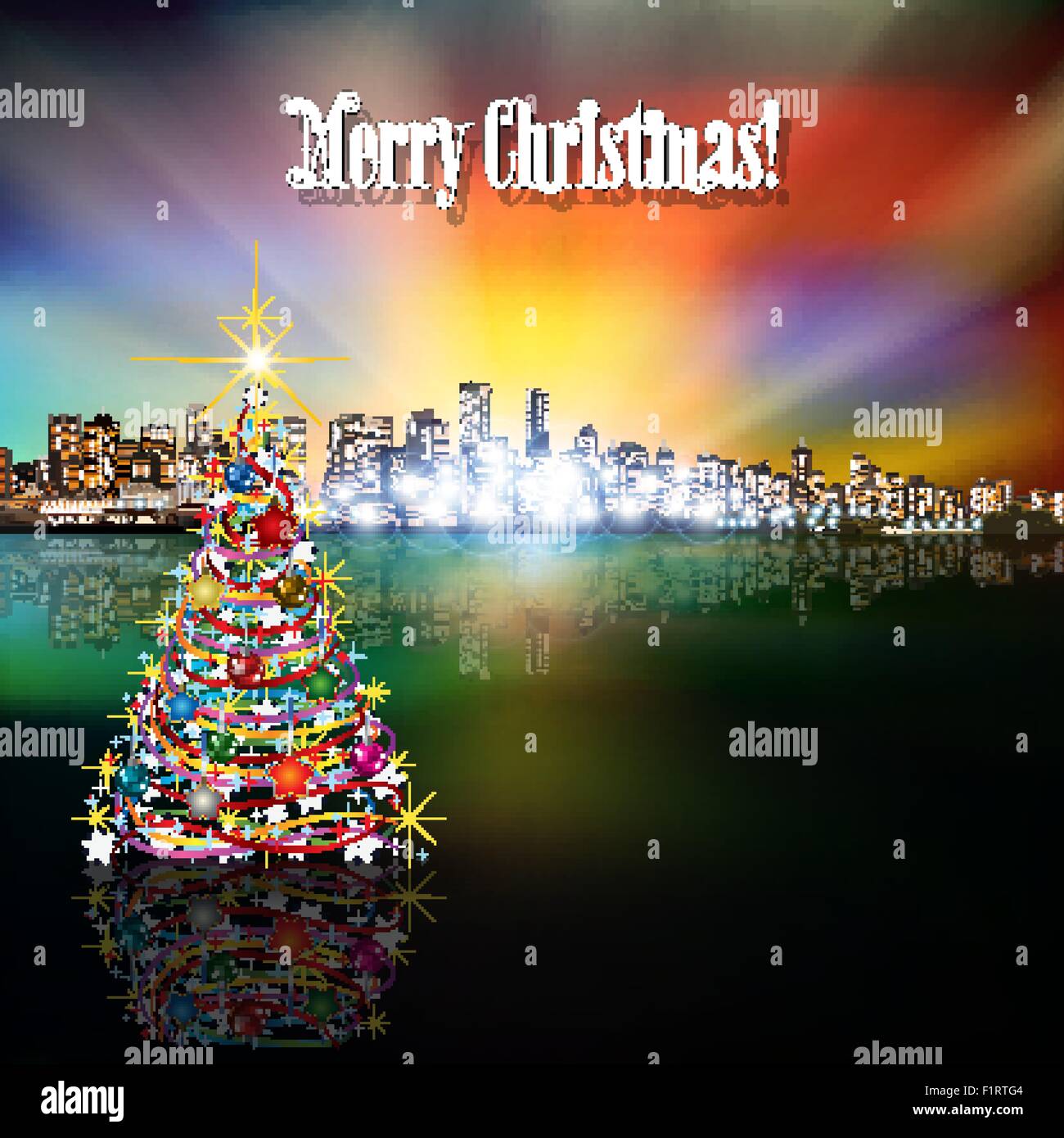 Santa Claus With Scroll Stock Vector Images - Alamy