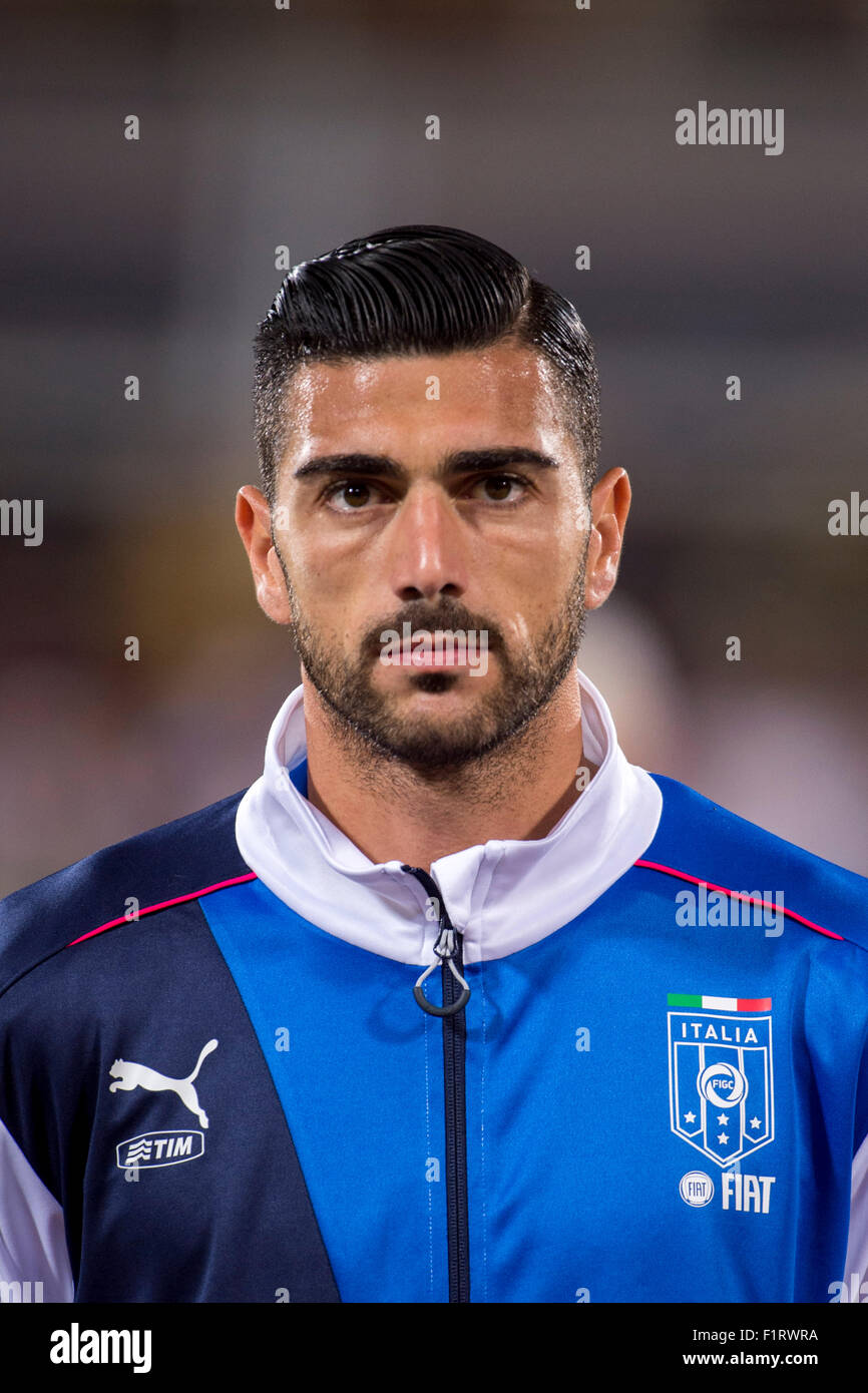 Florence, Italy. 3rd Sep, 2015. Graziano Pelle (ITA) Football/Soccer : UEFA  EURO 2016 Qualifying Group H