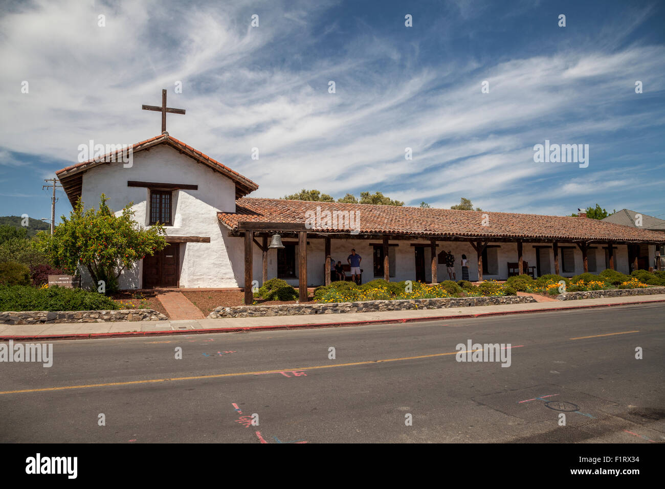 Mission San Francisco Solano, Sonoma, California, U.S.A Stock Photo - Alamy