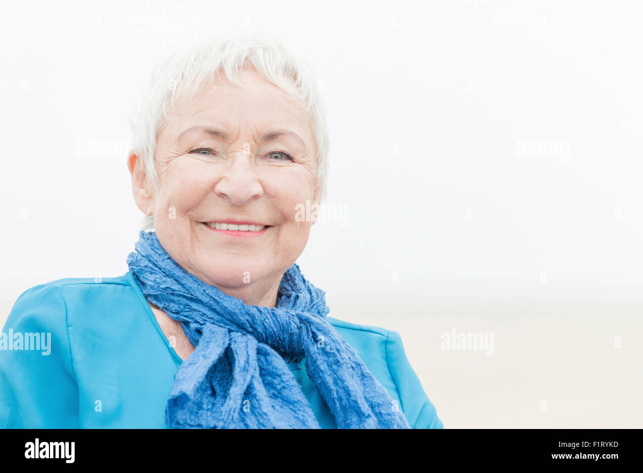 Elderly person with grey hair hi-res stock photography and images - Alamy