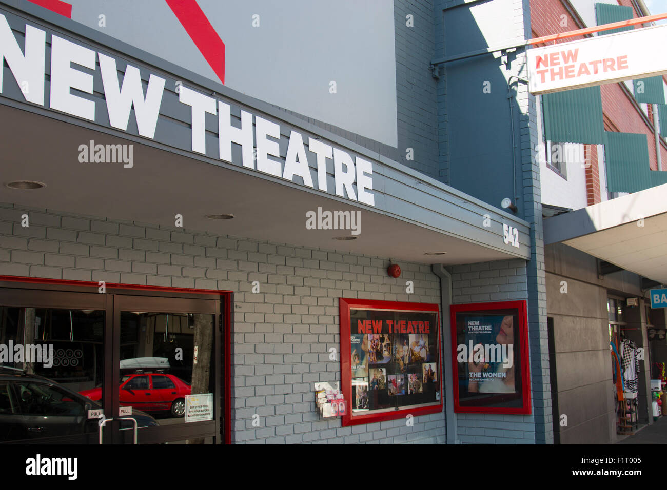 New Theatre on king street in Newtown, suburb of Sydney Australia Stock