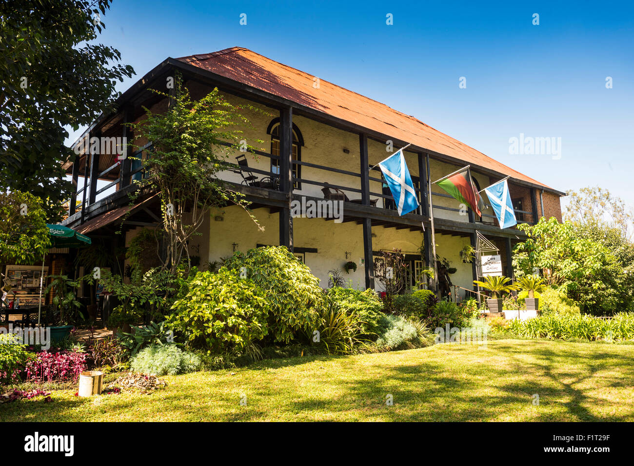 The historical Mandala House, Blantyre, Malawi, Africa Stock Photo