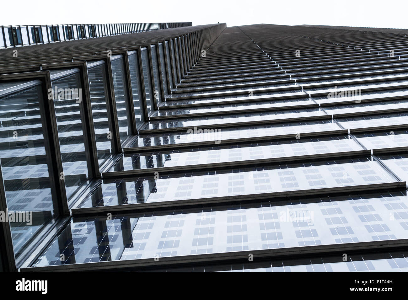 Modern abstract building design with repeating patterns Stock Photo - Alamy