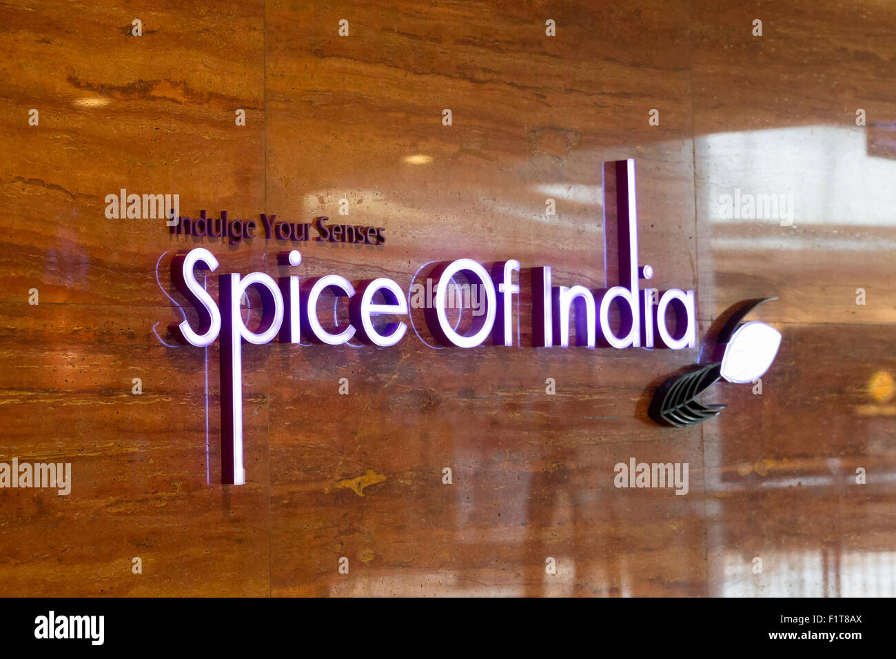 Spice of India restaurant Stock Photo - Alamy