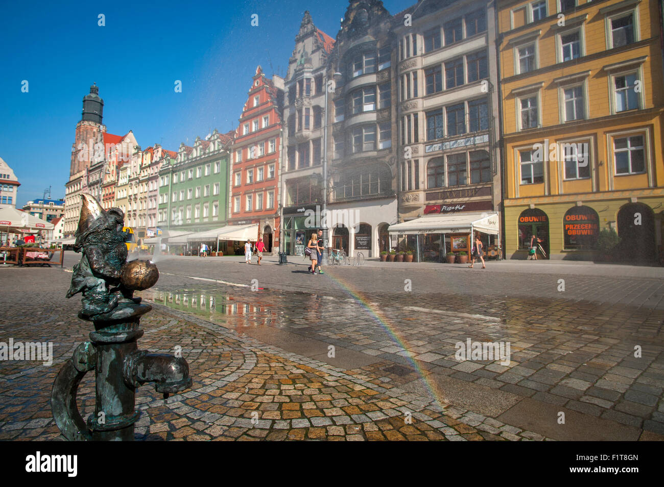 The medieval market square of the Rynek in Wroclaw, Poland Stock Photo -  Alamy