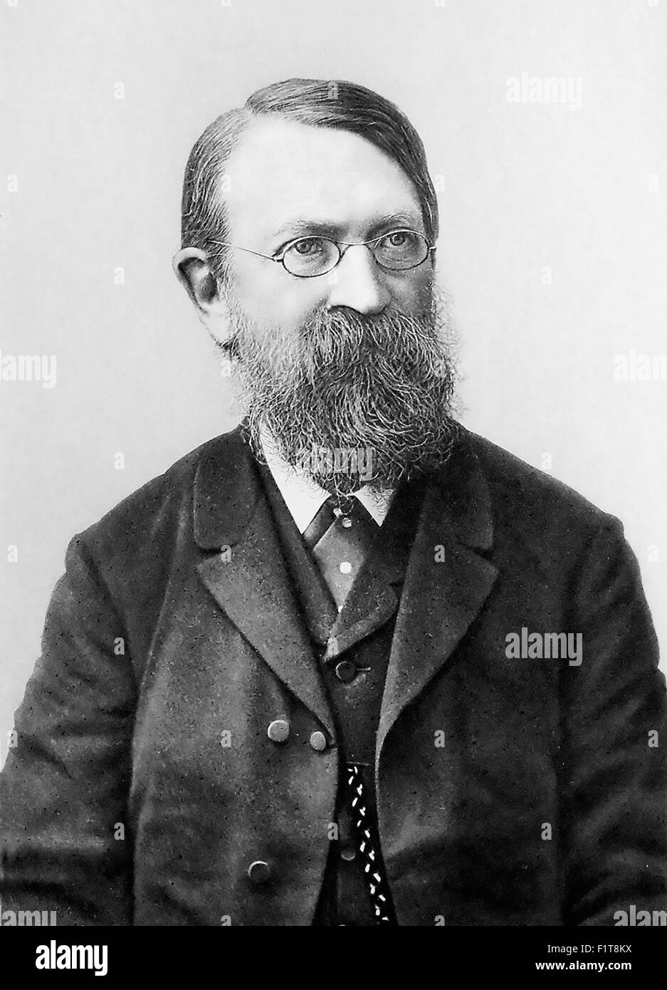 ERNST MACH (1838-1916) Austrian physicist and philosopher about 1902 Stock Photo