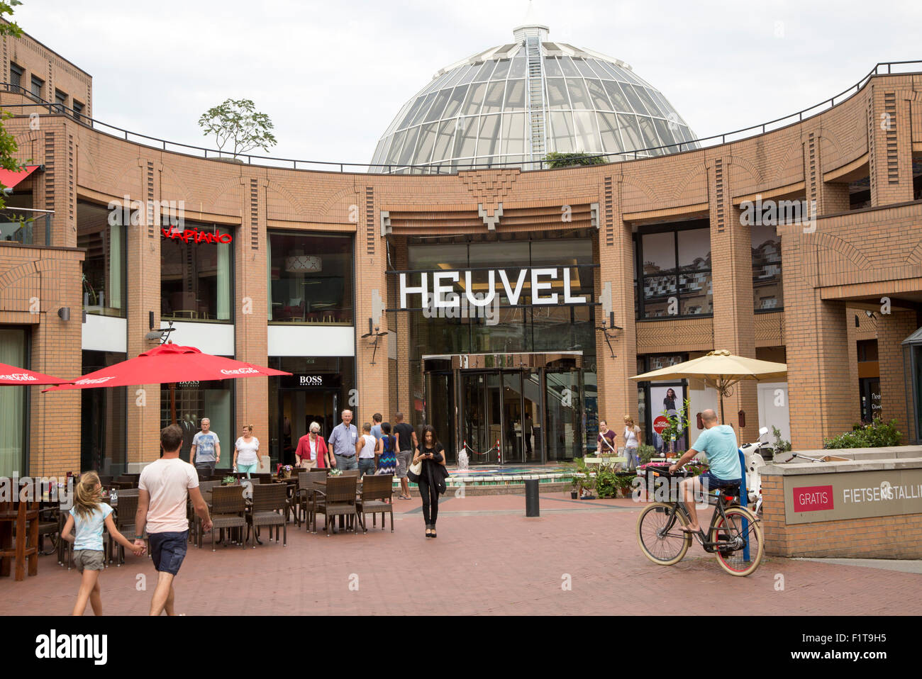 Heuvel Galerie shopping centre mall,  Eindhoven city centre, North Brabant province, Netherlands Stock Photo