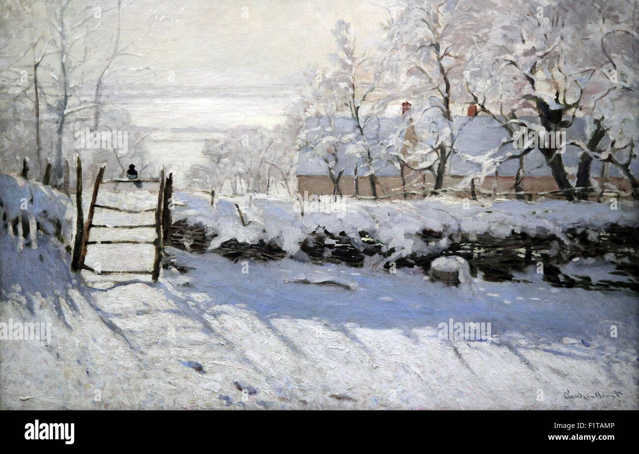 The magpie monet hi-res stock photography and images - Alamy