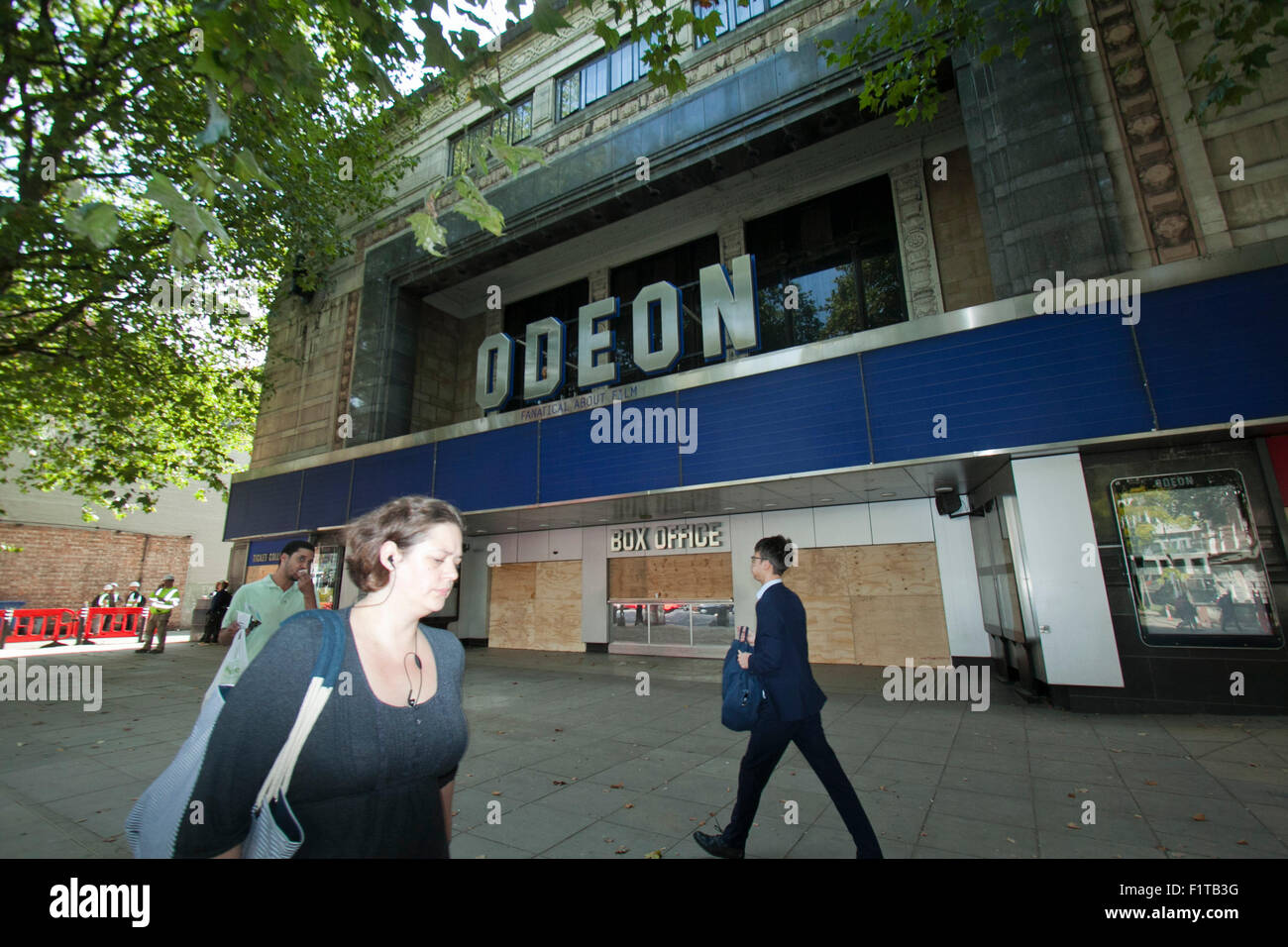 Kensington, London, UK. 7th September, 2015. The famous Odeon