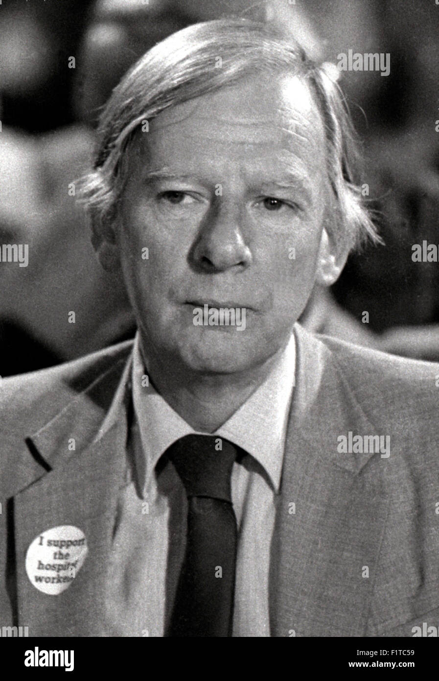 Peter David Shore, Baron Shore of Stepney PC (20 May 1924 Ð 24 September 2001) was a British Labour politician and former Cabinet Minister, 1984 image Stock Photo