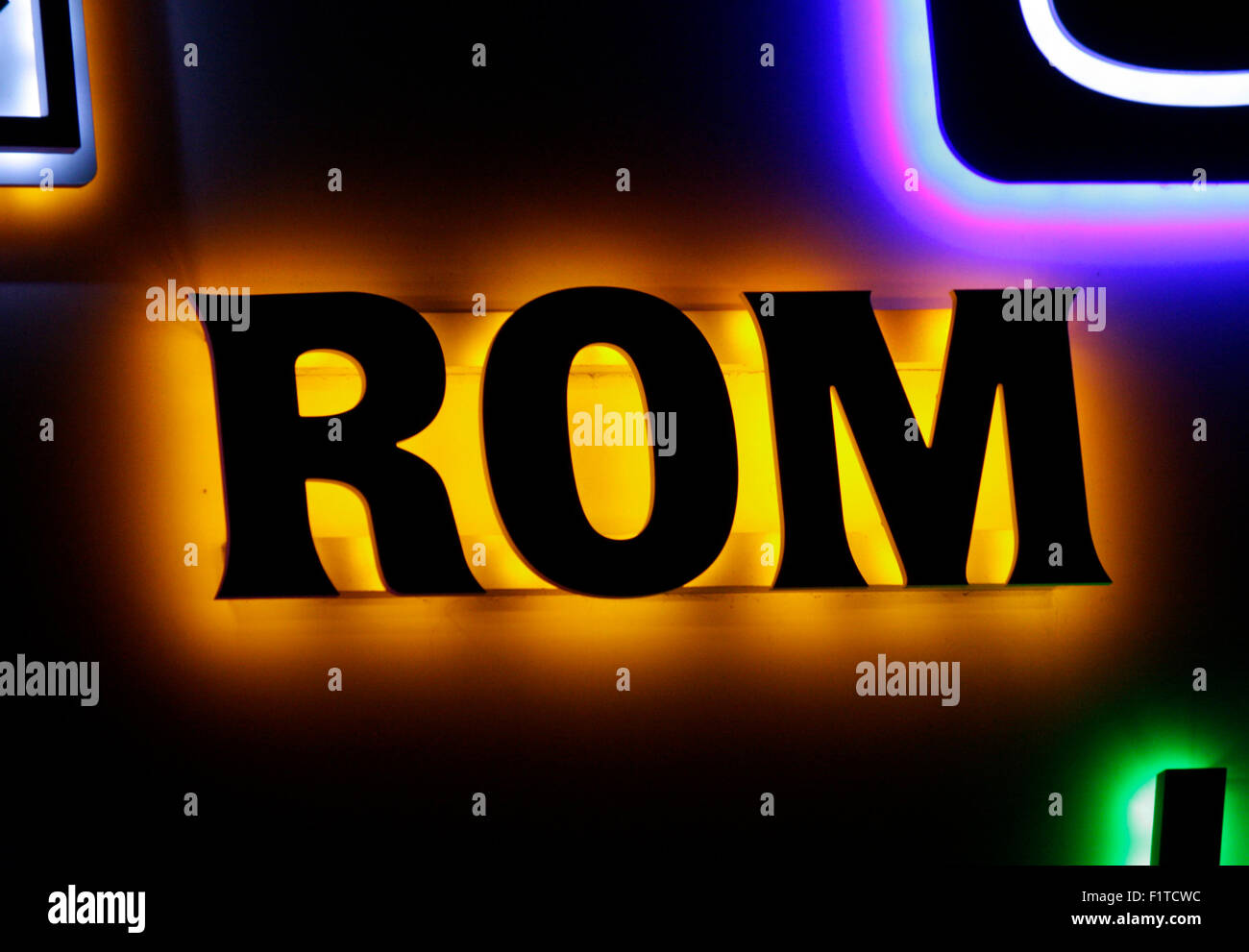 Markenname: 'Rom', November 2013, Berlin. Stock Photo