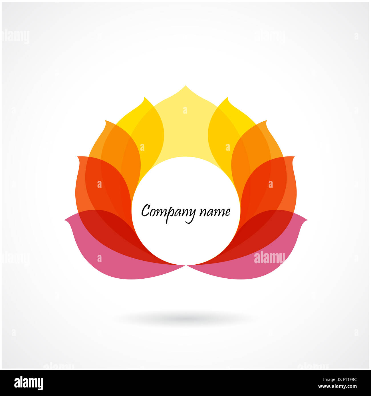 Creative abstract logo design template Stock Photo Alamy