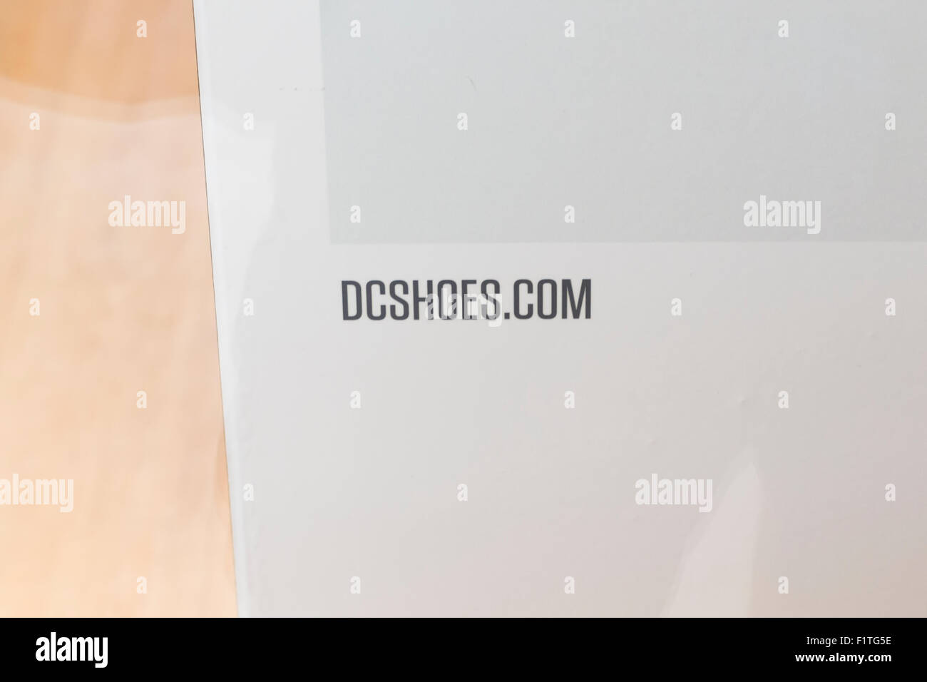 DC shoes logo Stock Photo