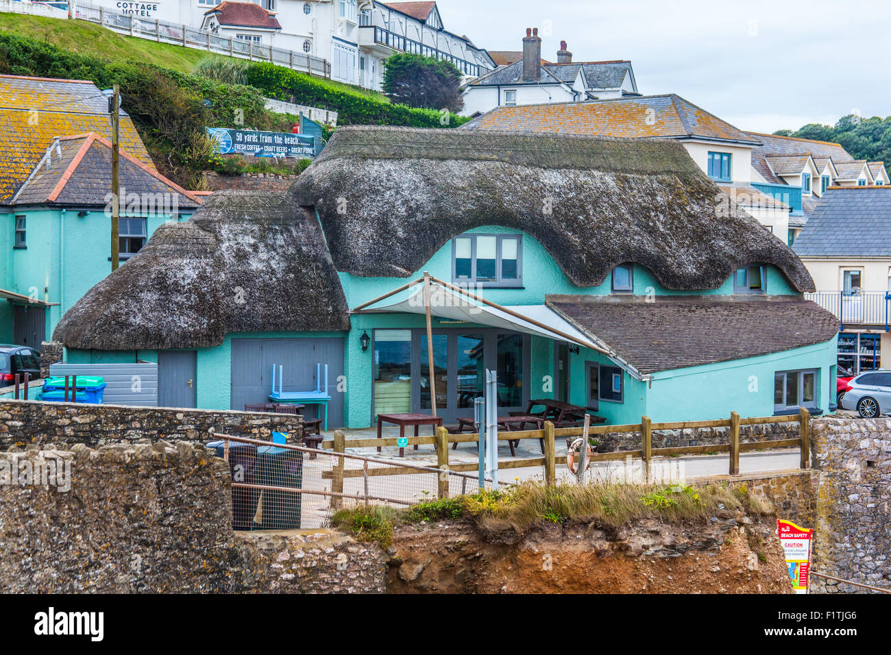 café Hope Cove, Kingsbridge, Devon, England, United Kingdom