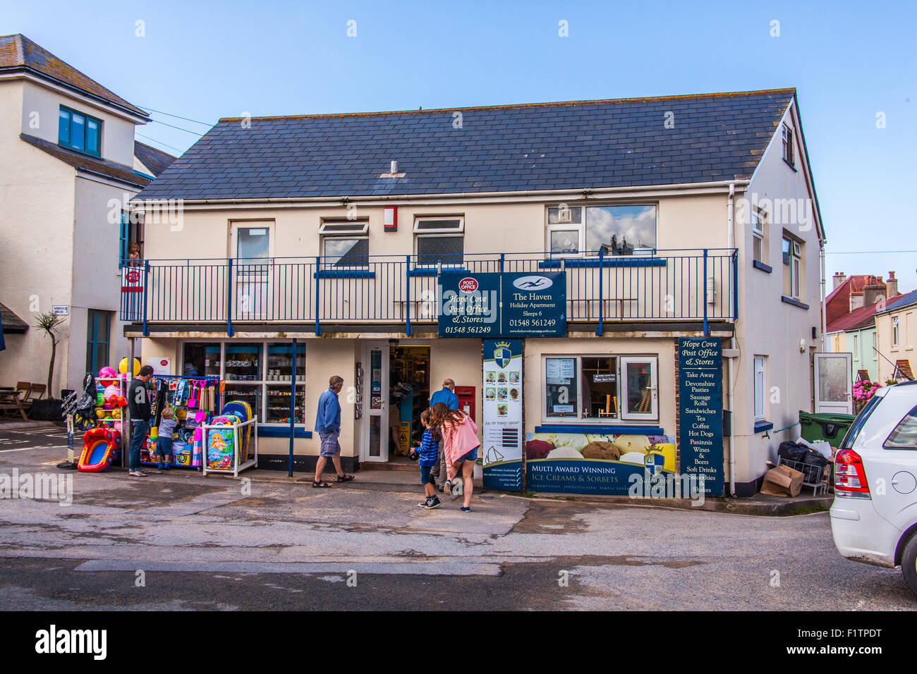 The village post office at Hope Cove, Devon , England, United Kingdom