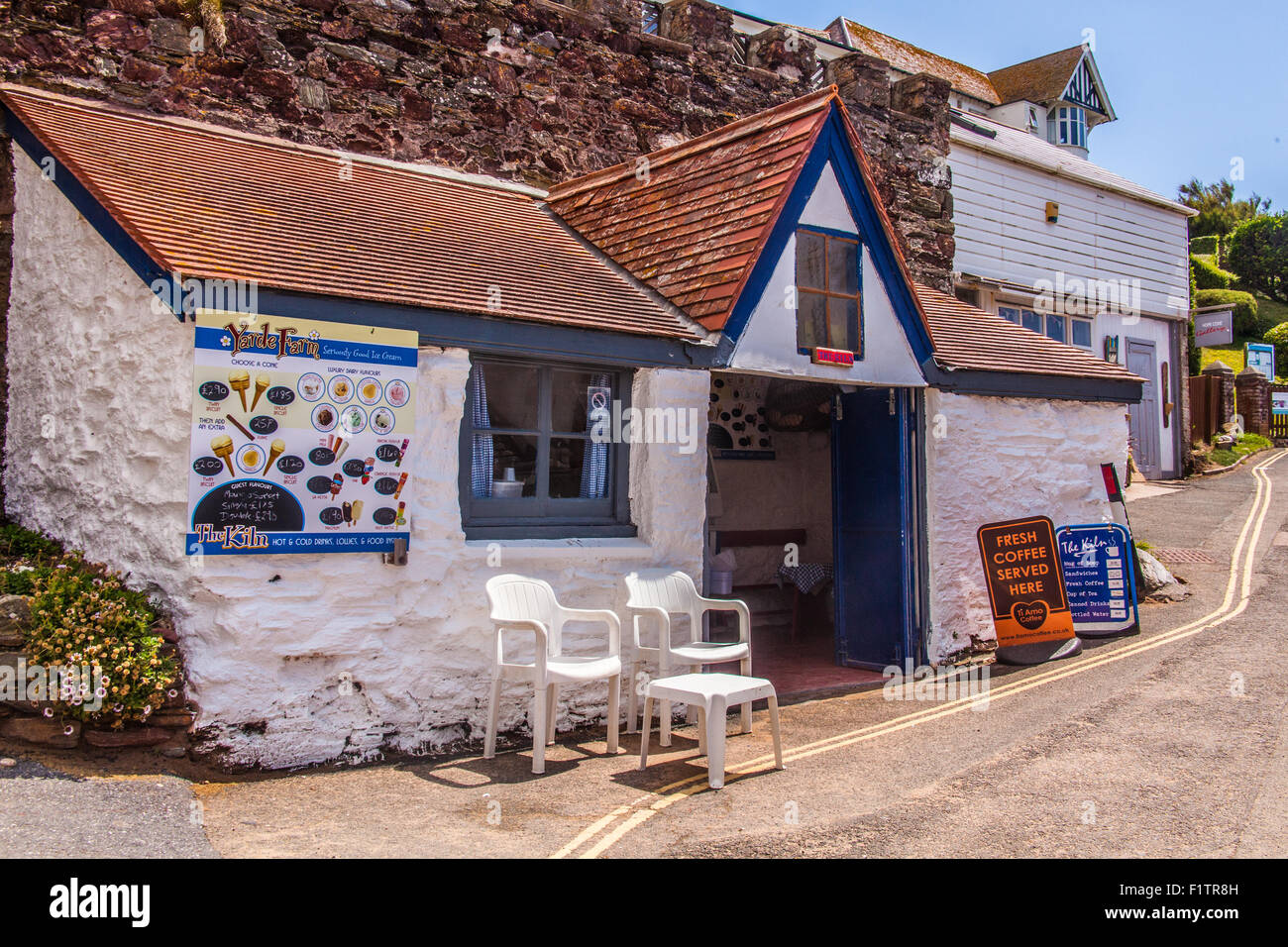 Cottage Hotel Hope Cove Stock Photos Cottage Hotel Hope Cove
