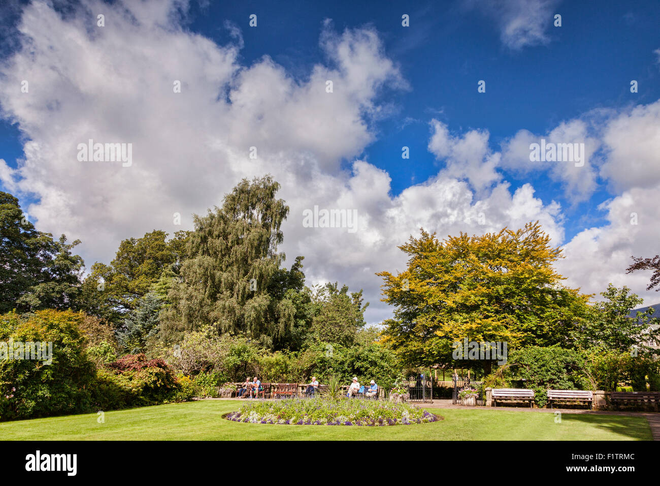 Hope Park, Keswick,Cumbria, England. Stock Photo