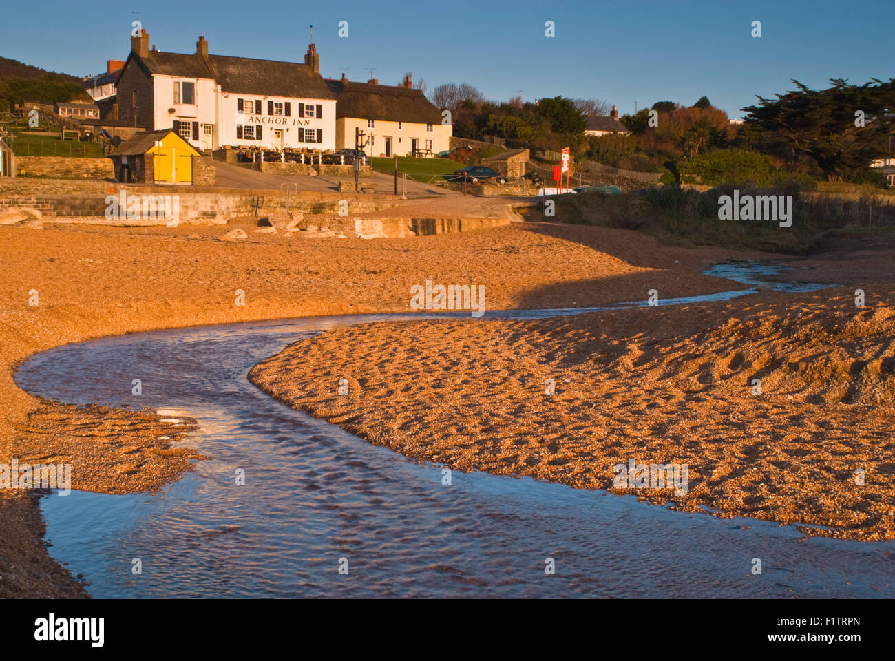 The Anchor Inn, Seatown, Dorset, England, UK Stock Photo Alamy